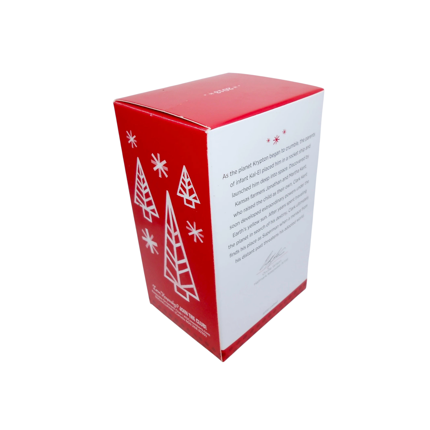 2013 Man of Steel Special Edition Hallmark Ornament (Super Heroes) QMP4080