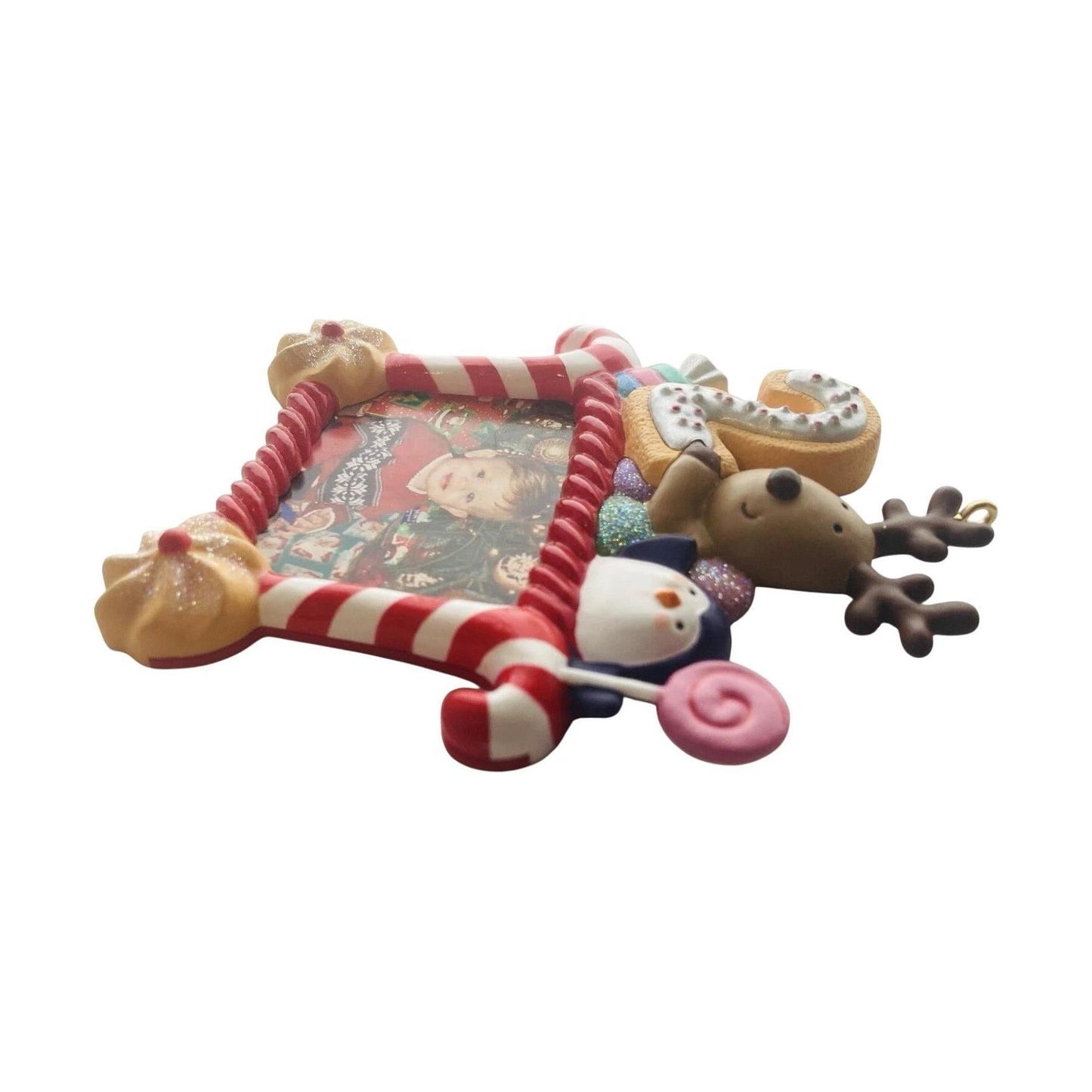 2013 My Second Christmas Photo Holder Hallmark Ornament (Child's Age Collection) QXG4419