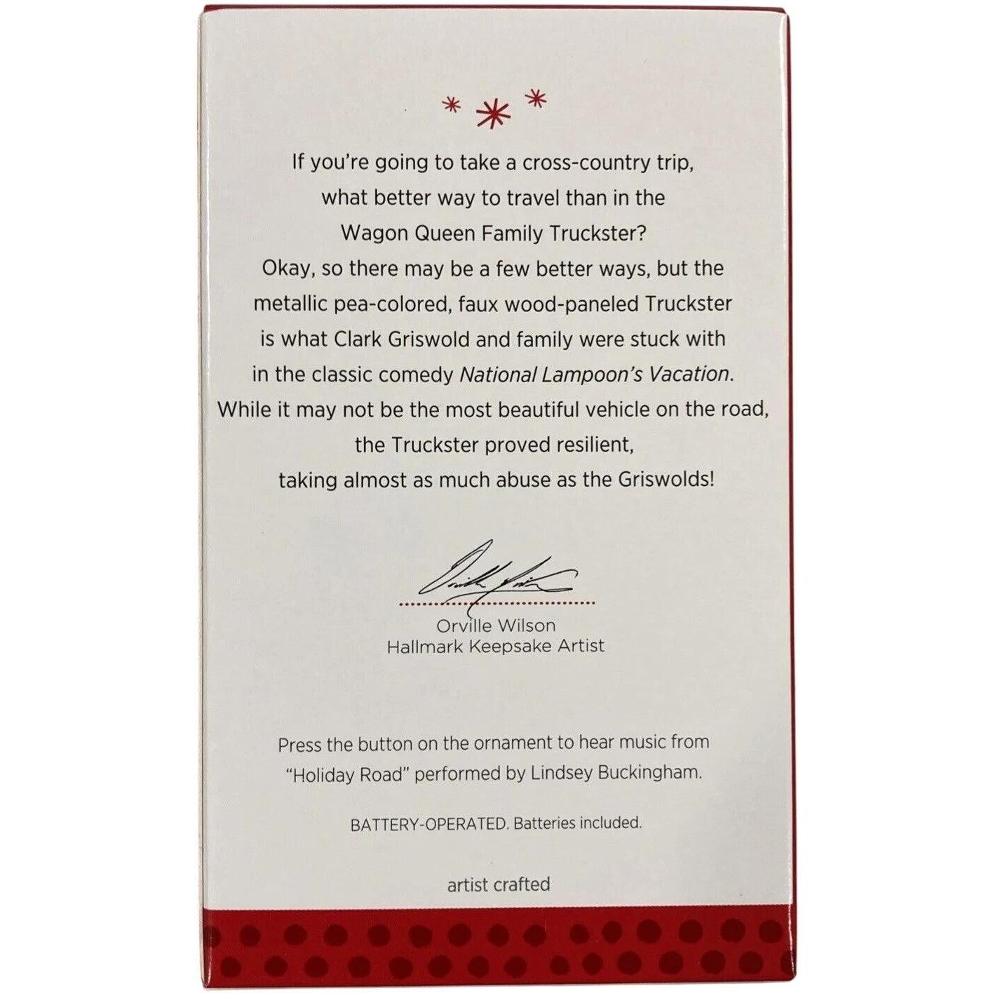 2013 National Lampoon's Vacation (Wagon Queen Family Truckster)