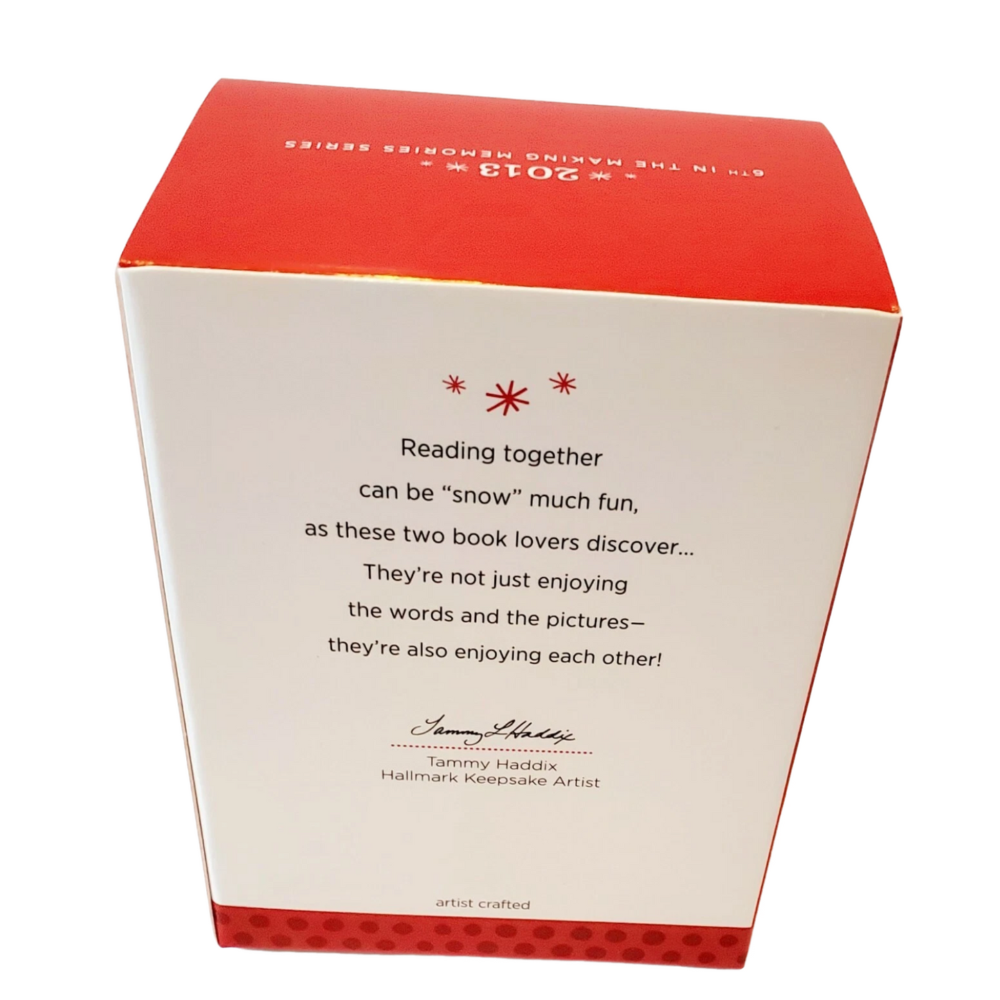 2013 Readig is "Snow" Much Fun! Hallmark Ornament (Making Memories) QX9015 Image6