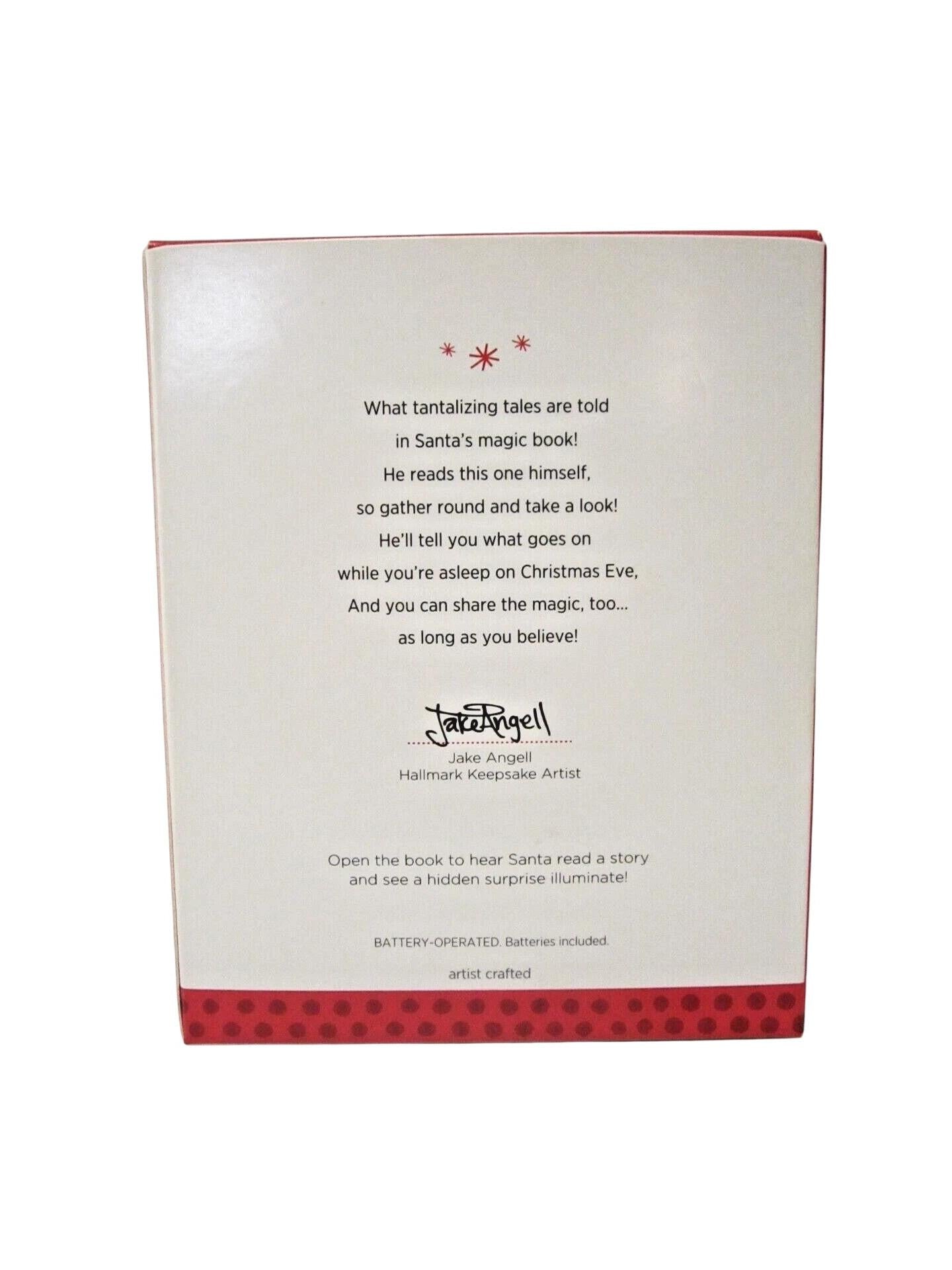 2013 Santa's Magic Storybook Hallmark Ornament (Book) QXG1342