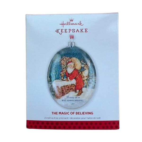 2013 The Magic of Believing Hallmark Ornament (Santa Claus) QXG1372