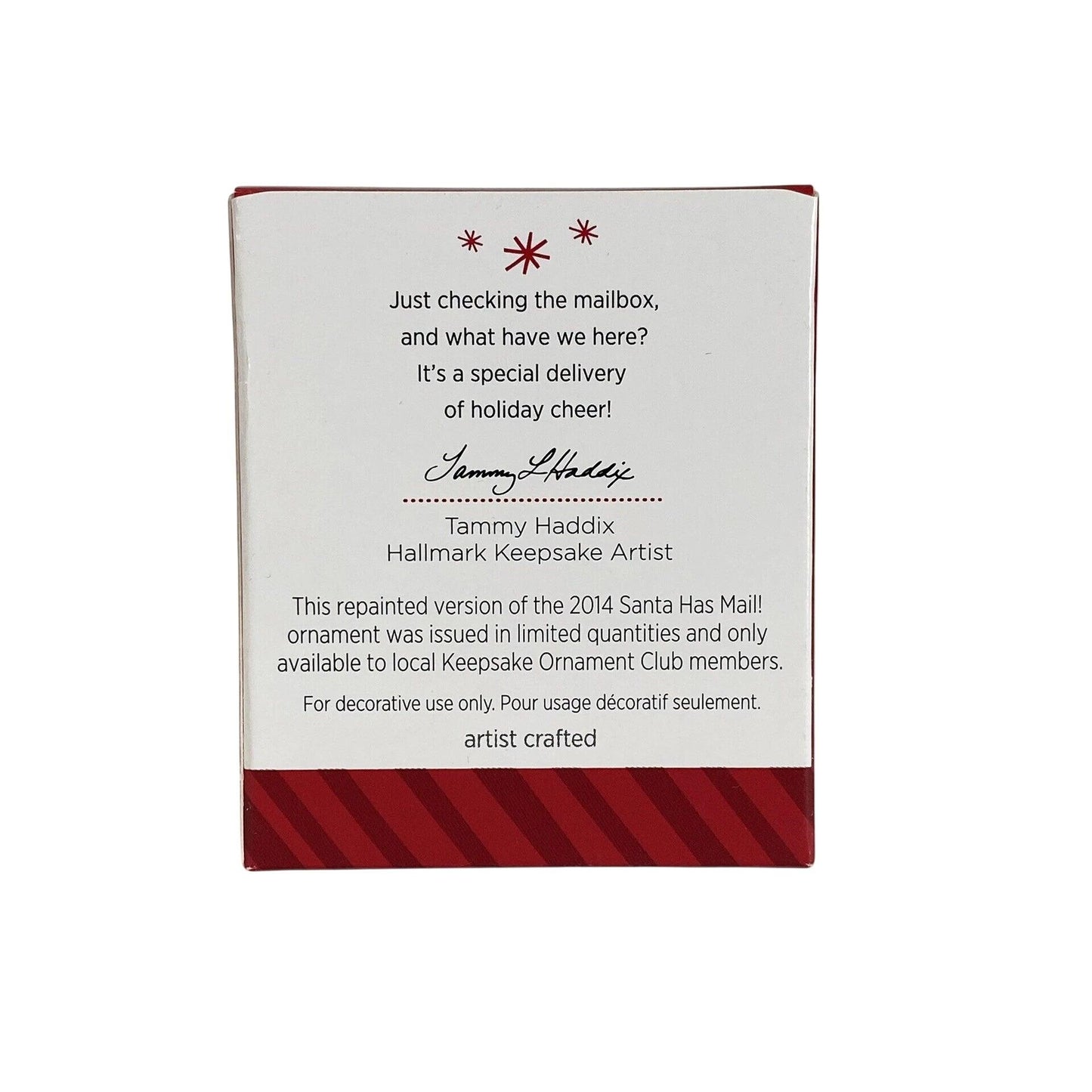 2014 A Merry Mailbox! Hallmark Ornament (Club Exclusive) QXC5088