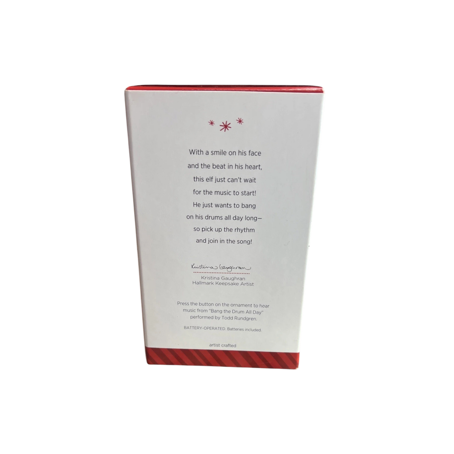 2014 Bang the Drum All Day Hallmark Ornament QG01246