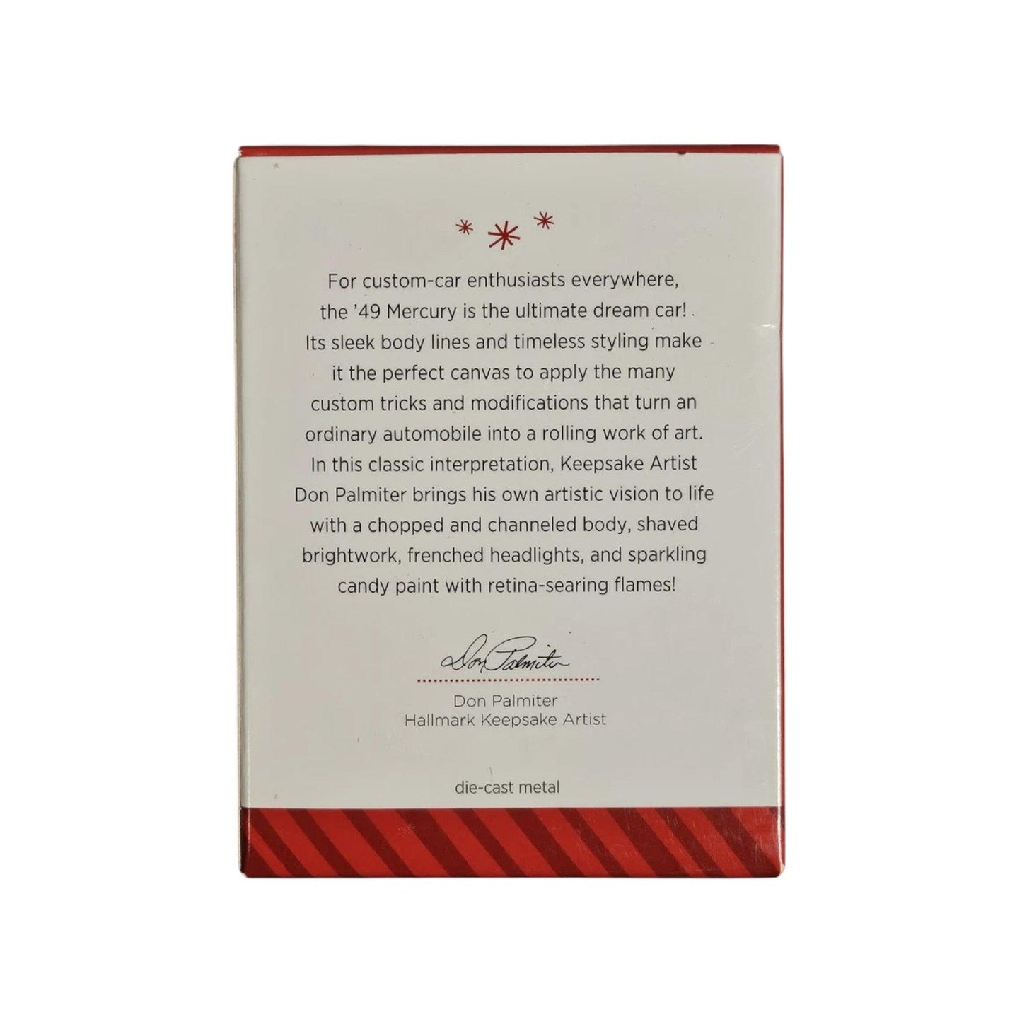 2014 Hallmark Ornament (1949) Mercury Custom Hallmark Ornament (Classic American Cars) QXC5106