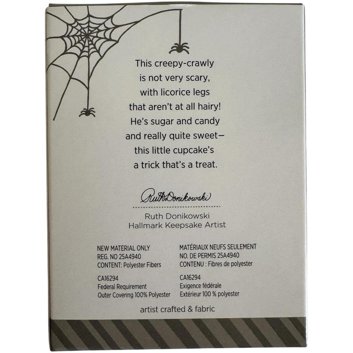 2014 Itsy Bitsy Cupcake Hallmark Ornament (Halloween Cupcake) QFO5223