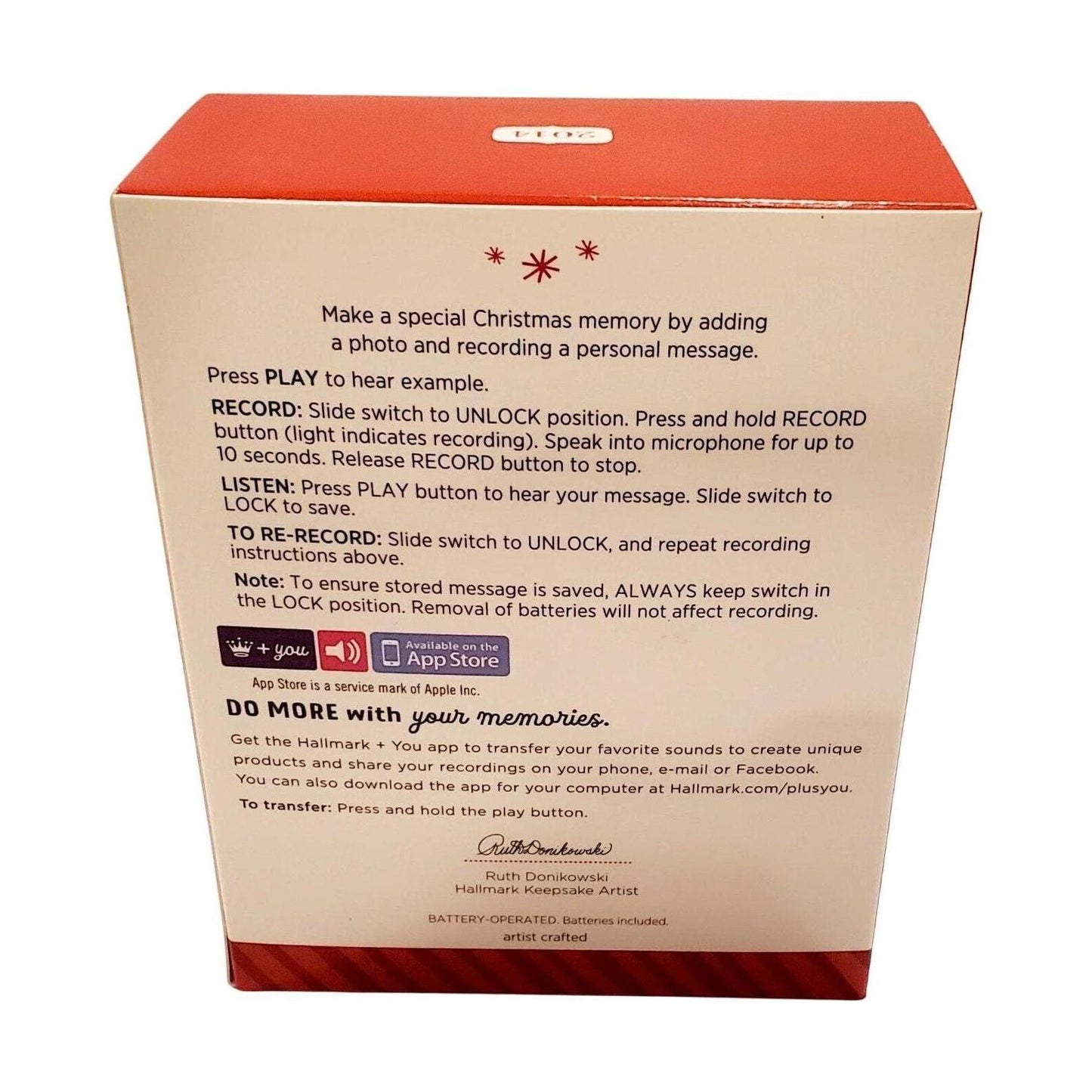 2014 Merry Christmas! Hallmark Ornament (Photo Holder) QGO1116
