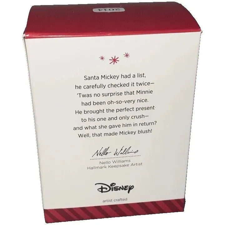 2014 Minnie's Perfect Present Hallmark Ornament (Mickey Mouse & Friends) QXD6013