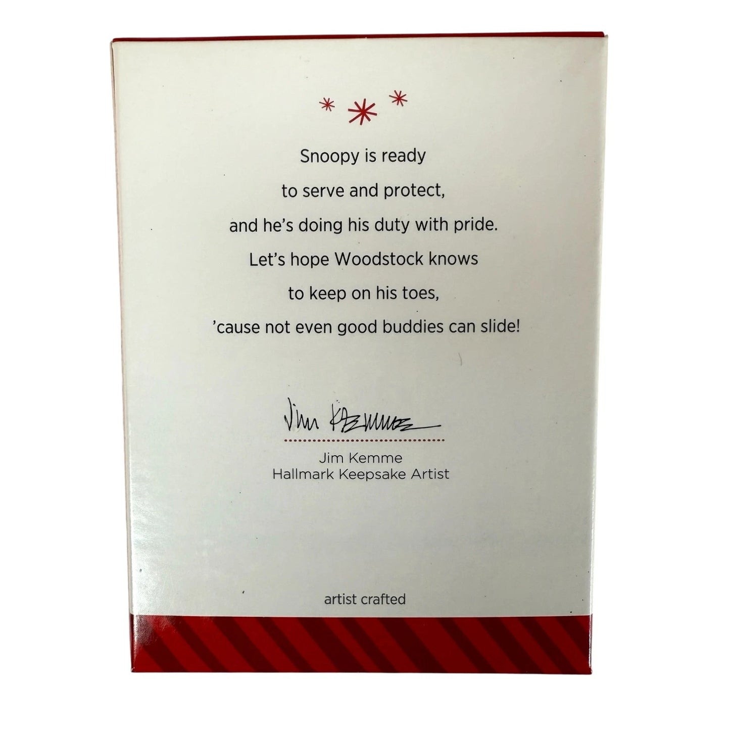 2014 Officer Snoopy Hallmark Ornament (Spotlight on Snoopy) QX9173