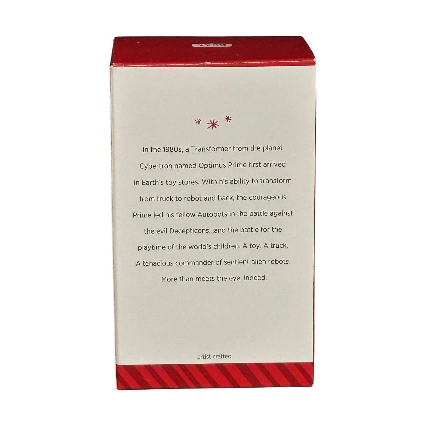 2014 Optimus Prime Hallmark Ornament (Transformers) QXI2656