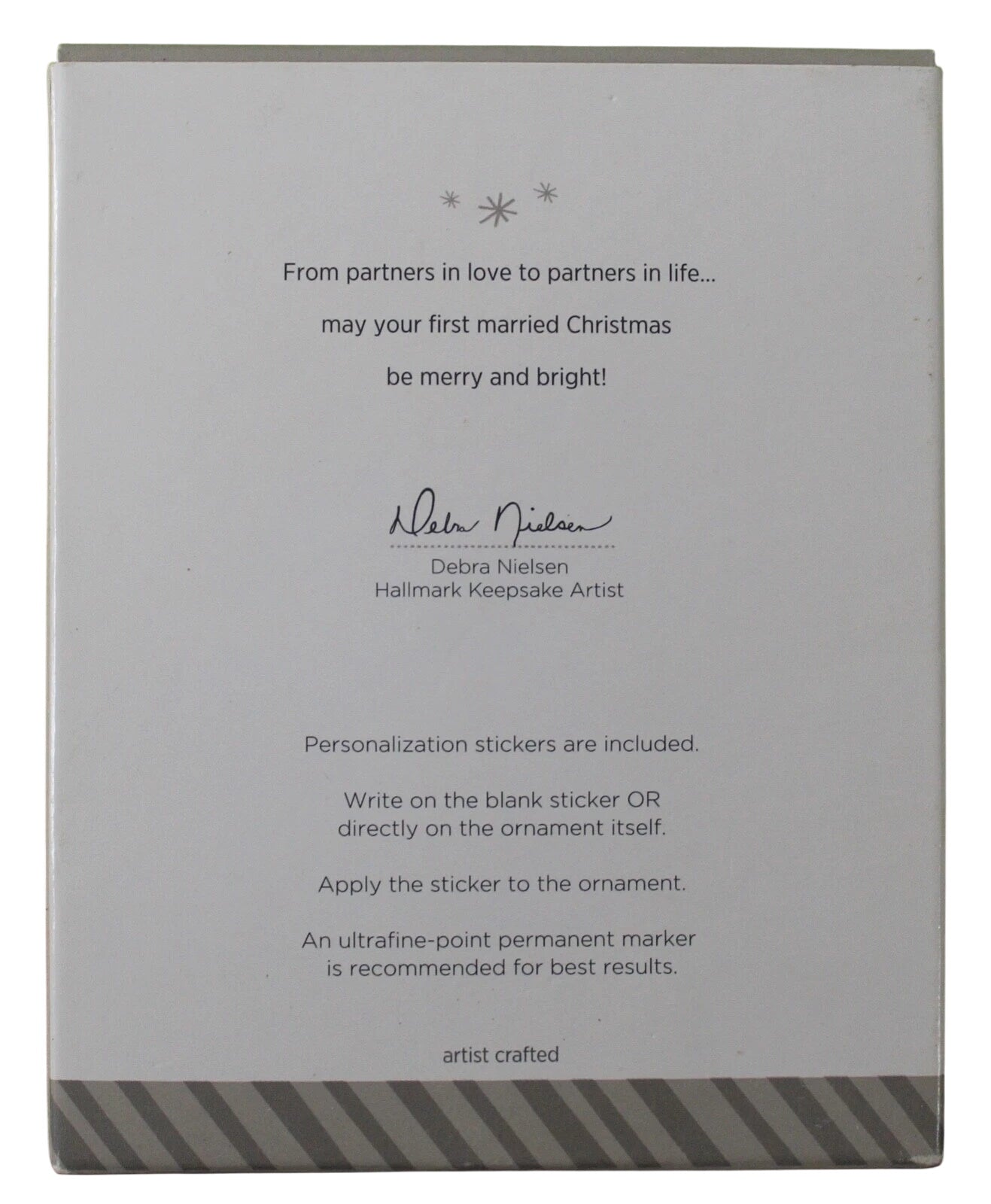 2014 Our Wedding Hallmark Ornament (Photo Holder) QGO1153