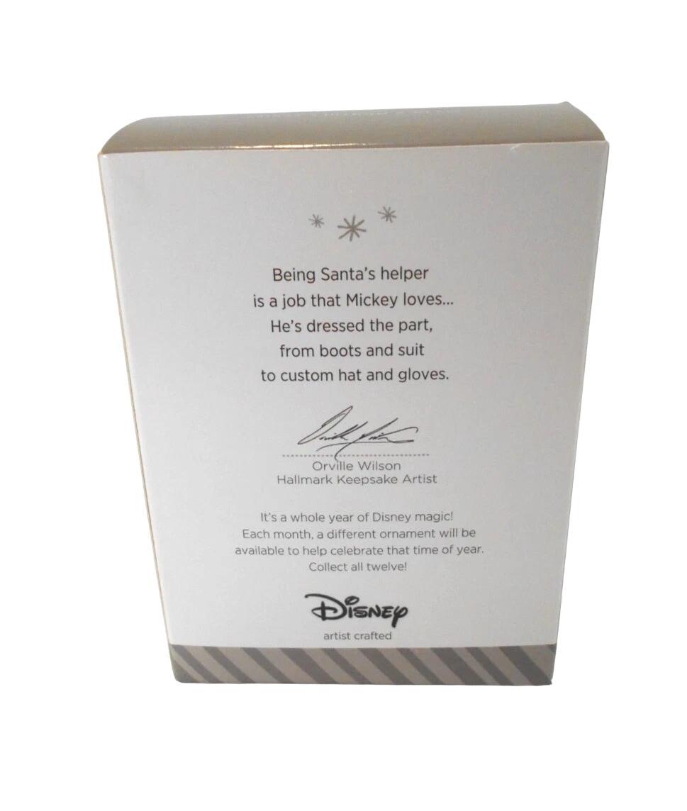 2014 Santa's Happy Helper Hallmark Ornament (A Year of Disney Magic) QHA1026