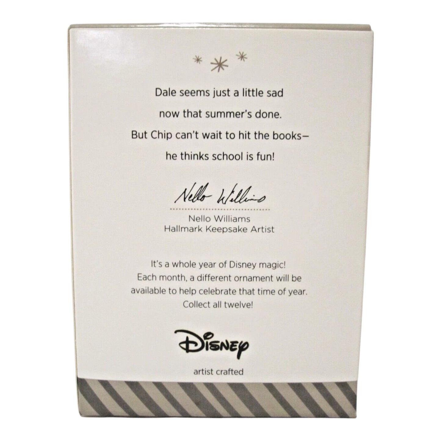 2014 School Time For Chipmunks! Hallmark Ornament (A Year of Disney Magic) QHA1023