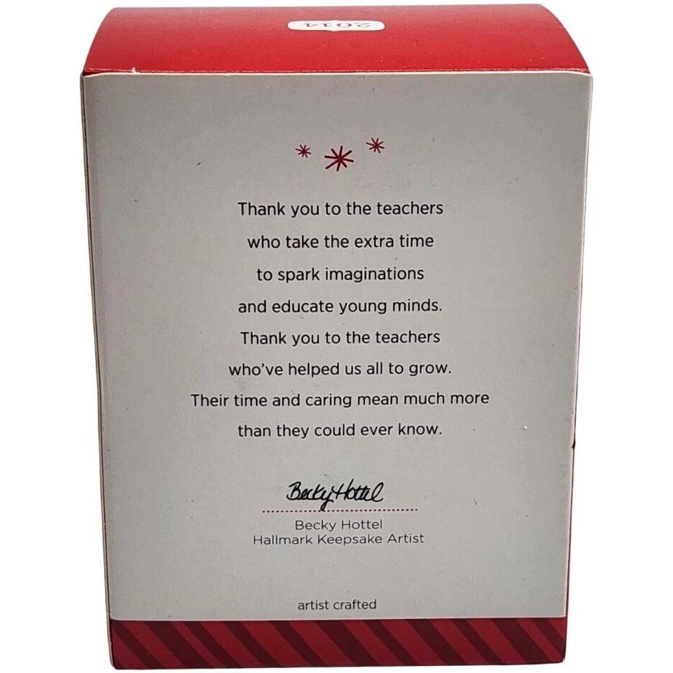 2014 Thank You, Teacher Hallmark Ornament (Teacher) QGO1473
