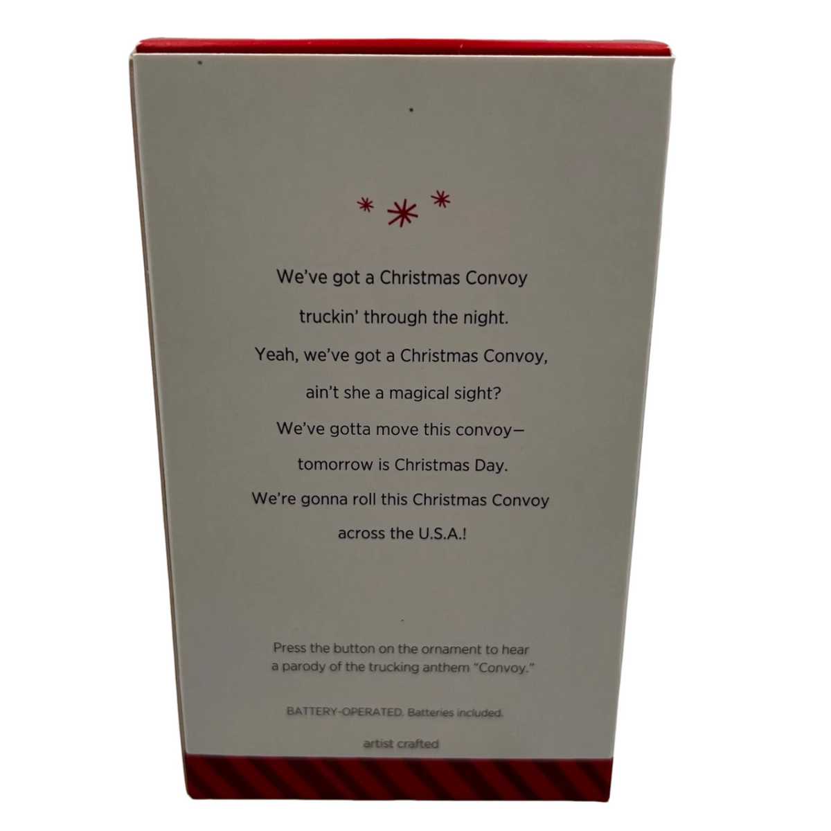 2014 Christmas Convoy Hallmark Ornament (Vehicle) QGO1306 Image6
