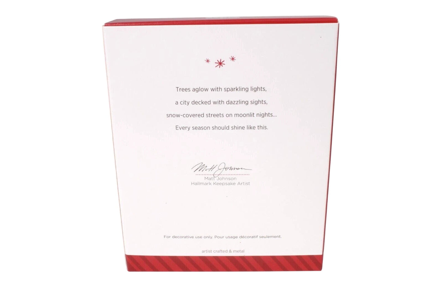 2014 Christmas in the City Hallmark Ornament (Christmas in the City) QGO1596