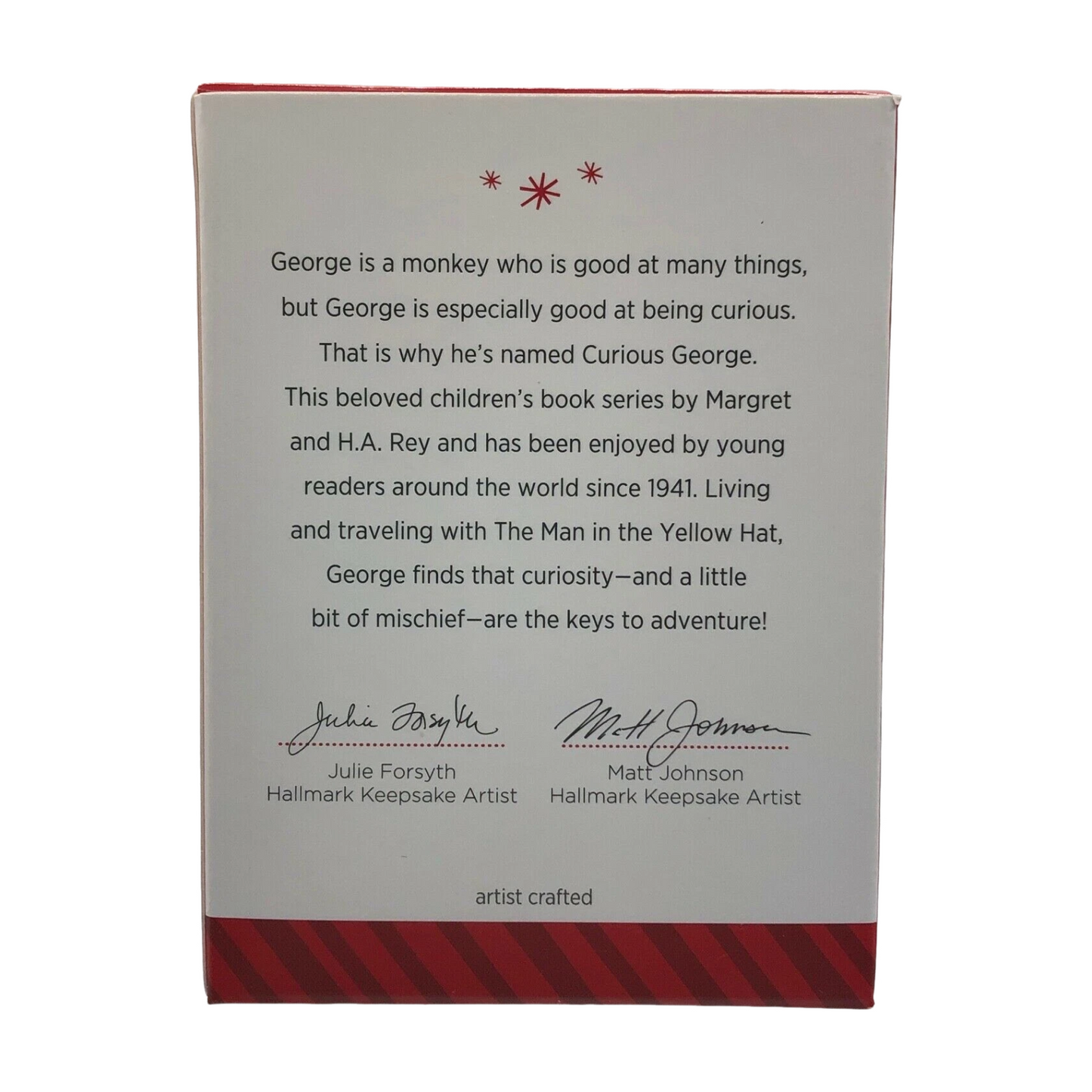 2014 Curious George Flies a Kite Hallmark Ornament (A Curious Little Monkey) QXI2663 Image4