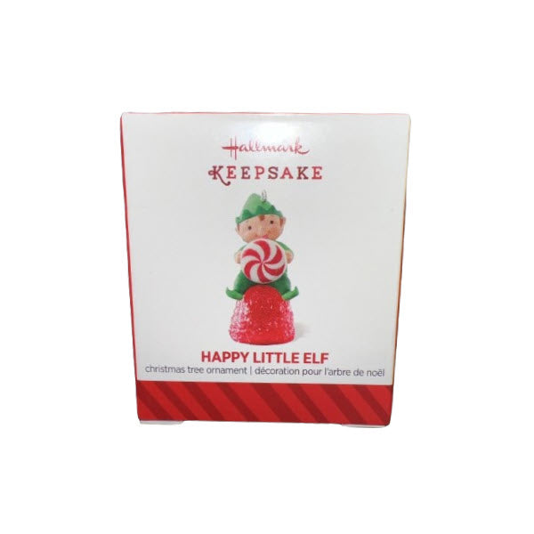 2014 Happy Little Elf Hallmark Ornament (Elf) QXM8516