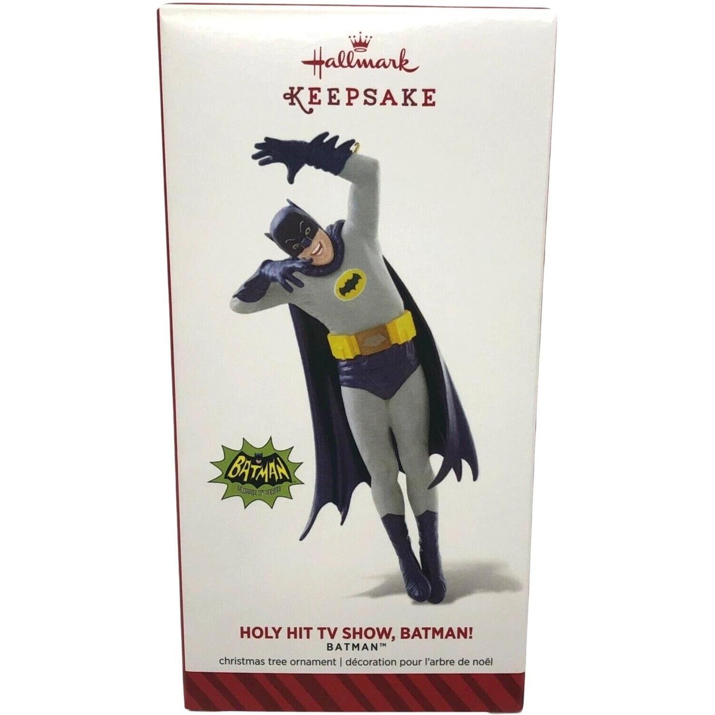 2014 Holy Hit TV Shows, Batman! Hallmark Ornament (Super Heroes) QXI2463