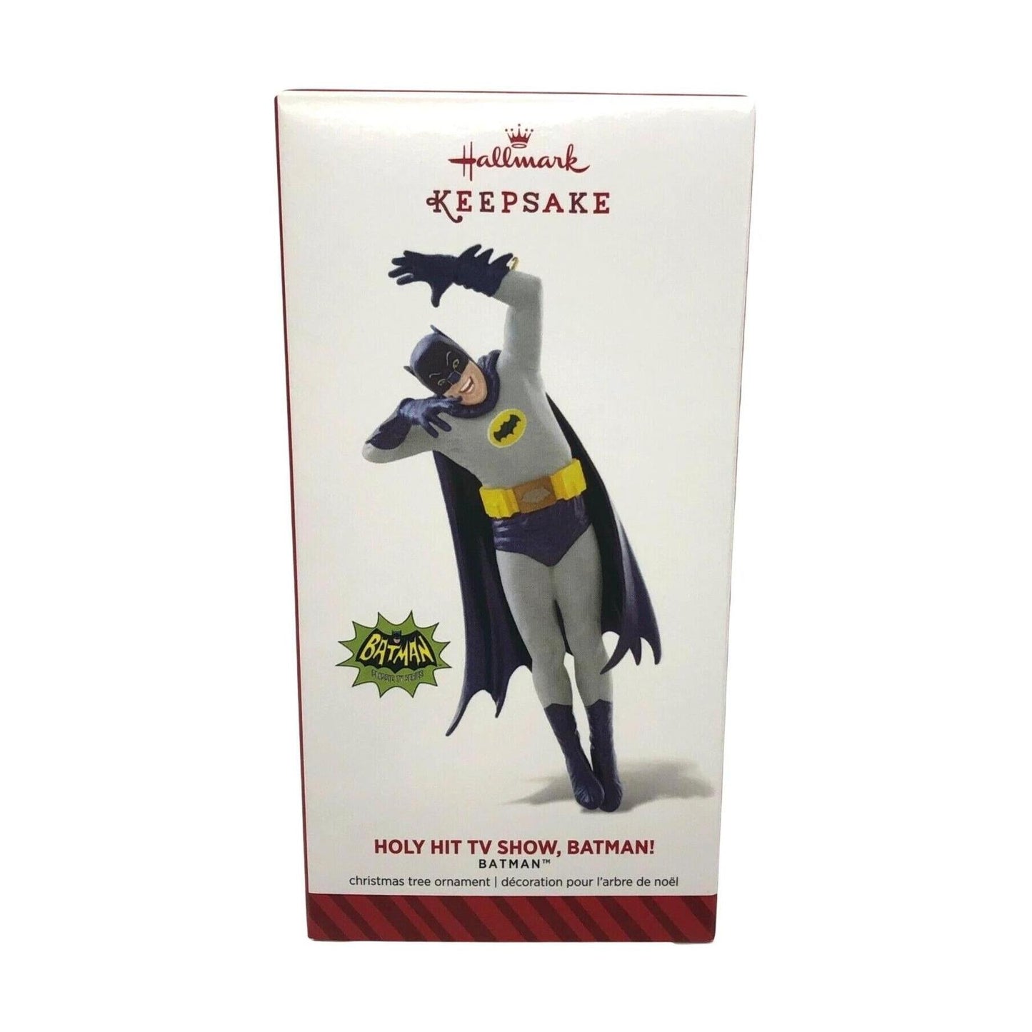 2014 Holy Hit TV Shows, Batman! Hallmark Ornament (Super Heroes) QXI2463