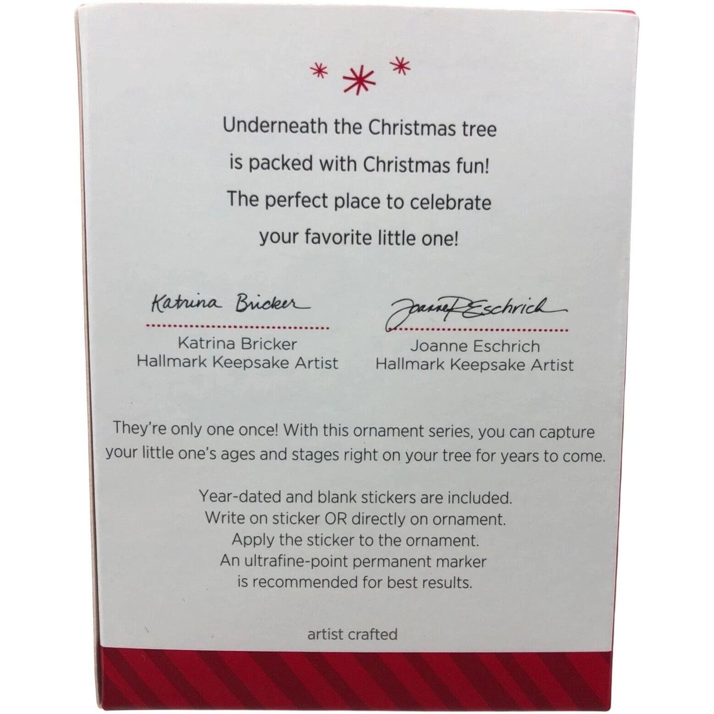 2014 I Am One! Hallmark Ornament (Age) QXG1985