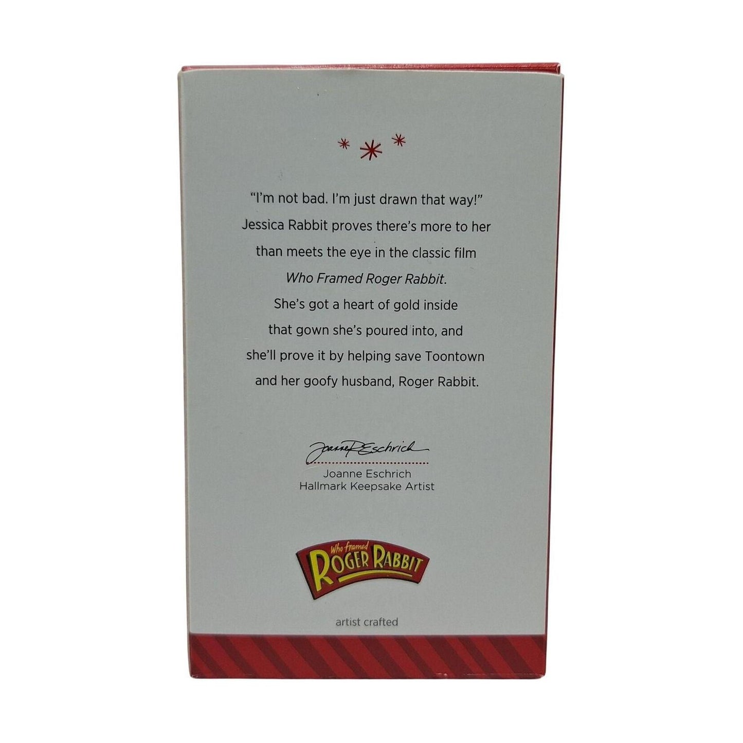2014 Jessica Rabbit Hallmark Ornament (Who Framed Roger Rabbit) QXD6123