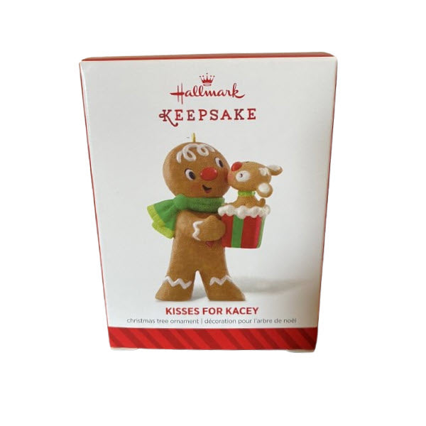 2014 Kisses For Kacey Hallmark Ornament (Gingerbread) QXE3756