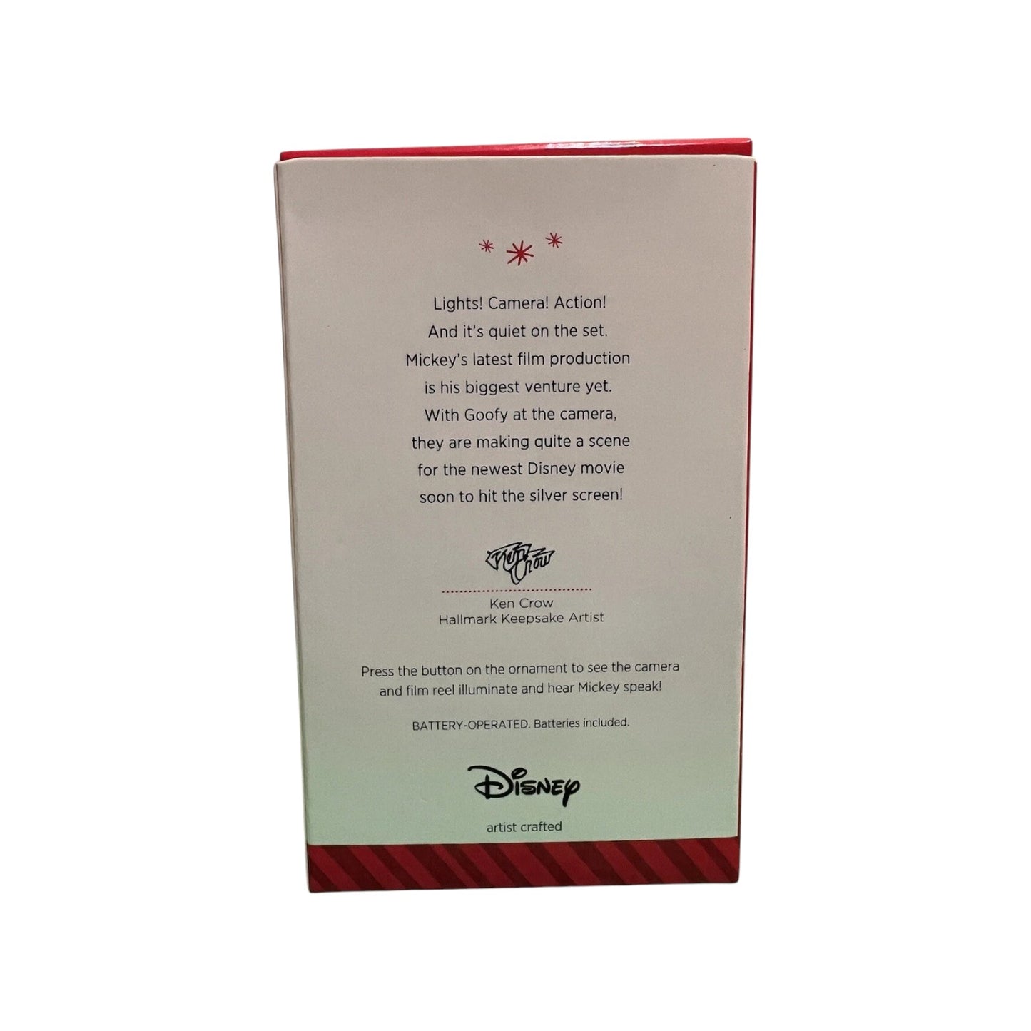 2014 Lights! Camera! Action! Hallmark Ornament (Mickey Mouse & Friends) QXD6003 Image8