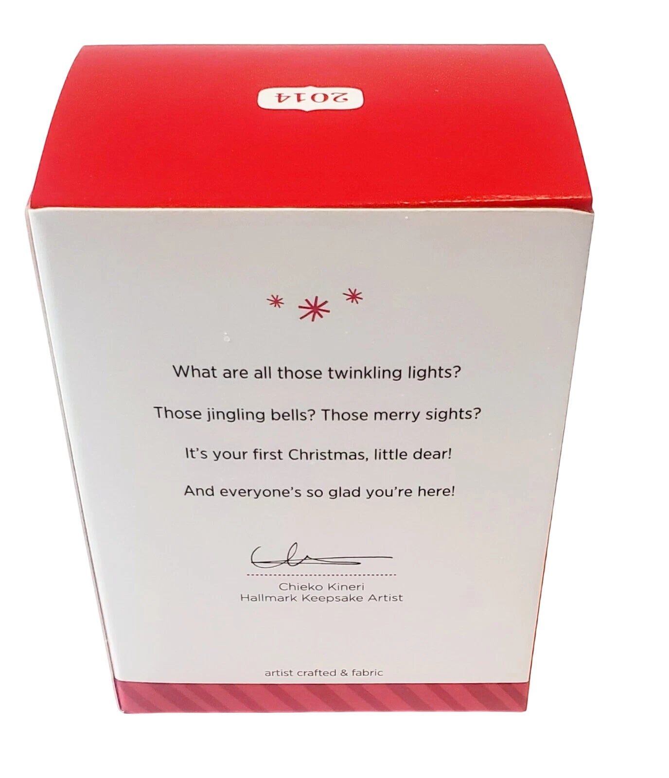 2014 Lil' Dear Hallmark Ornament (Baby's First Christmas) QGO1043