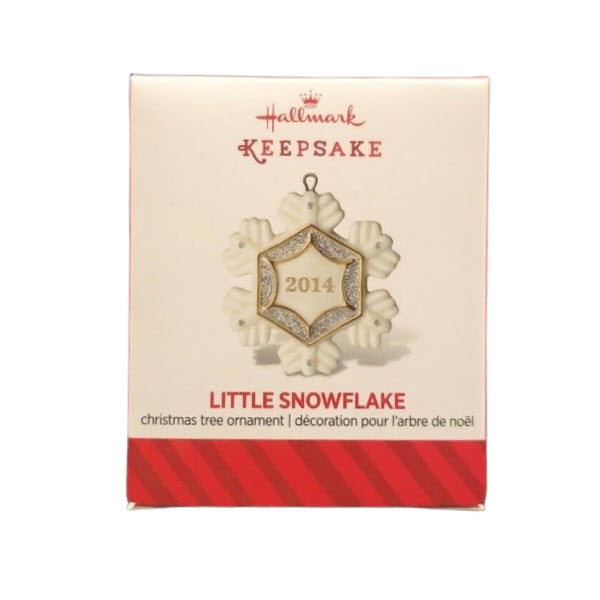 2014 Little Snowflake Hallmark Ornament (Snowflake) QXM8533