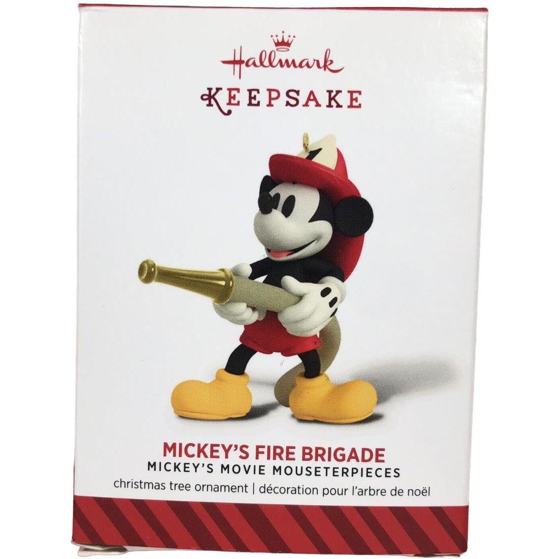 2014 Mickey's Fire Brigade Hallmark Ornament (Mickey's Movie Mousterpieces) QX9163