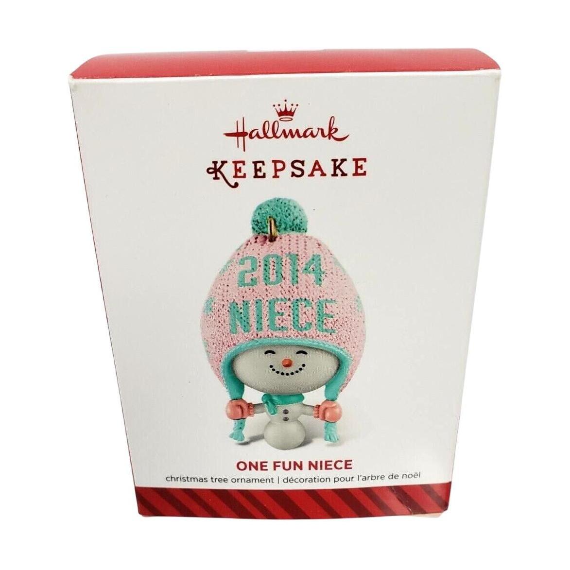 2014 One Fun Niece Hallmark Ornament (Family) QGO1386