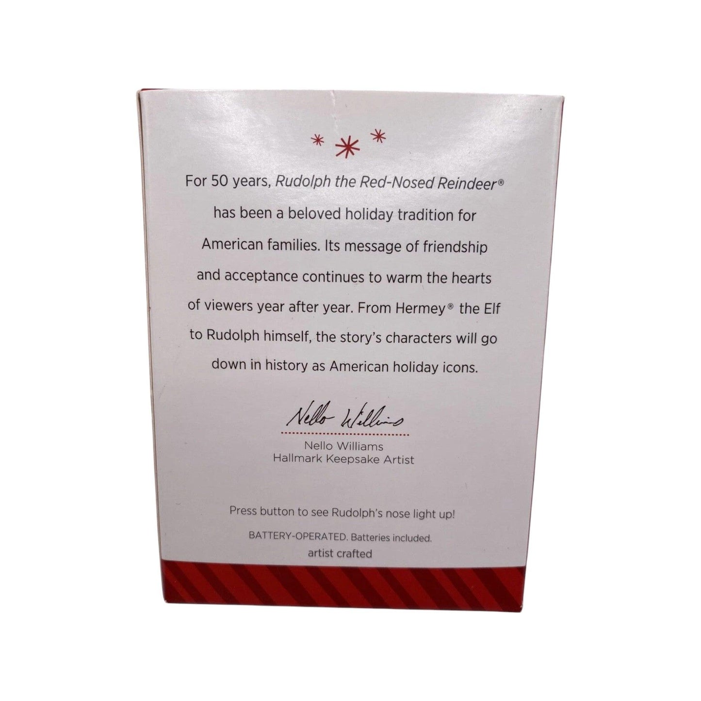 2014 Rudolph the Red-Nosed Reindeer 50th Anniversary Hallmark Ornament (Rudolph the Red-Nosed Reindeer) QXI2703 Image7