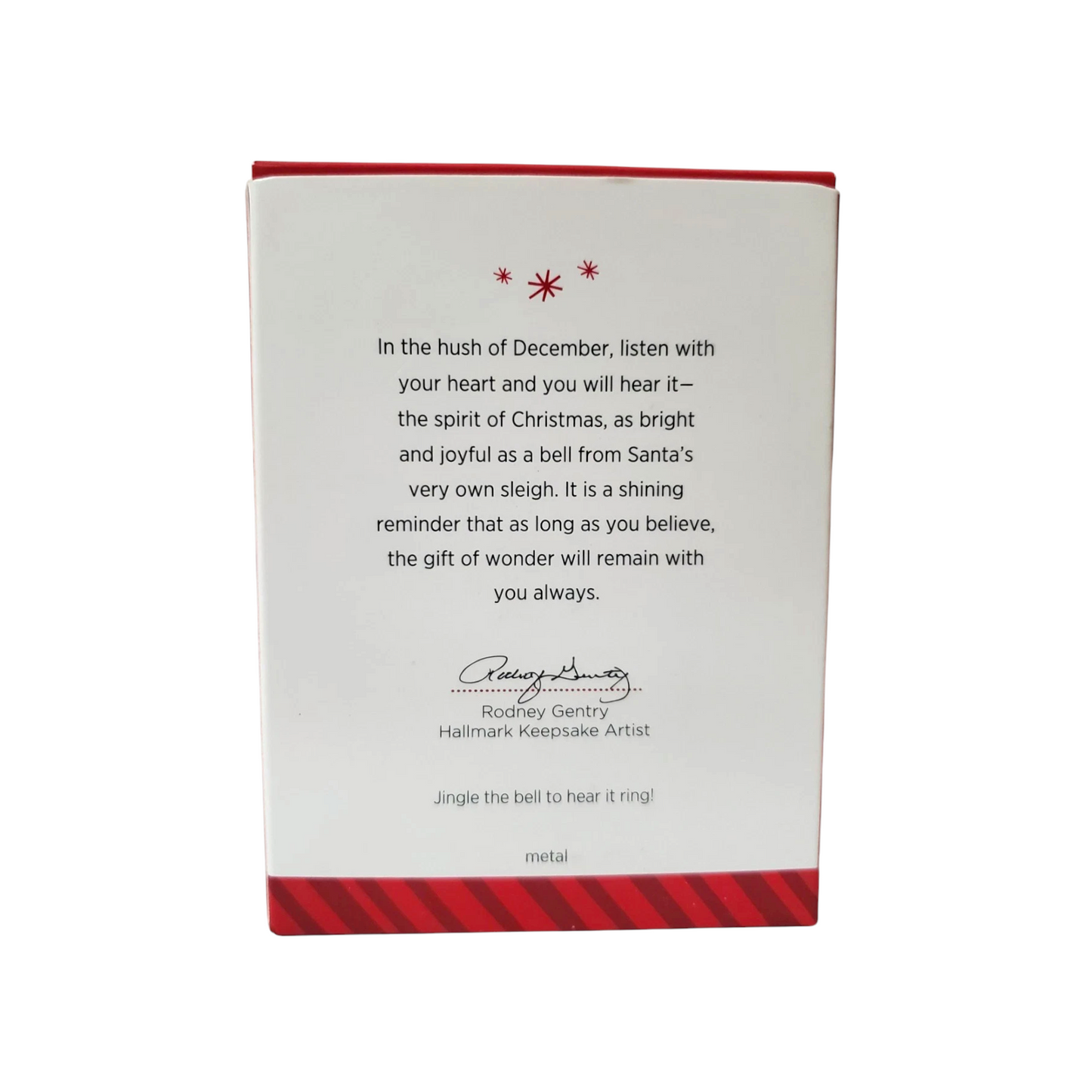 2014 Santa's Sleigh Bell Hallmark Ornament (The Polar Express) QXI2533