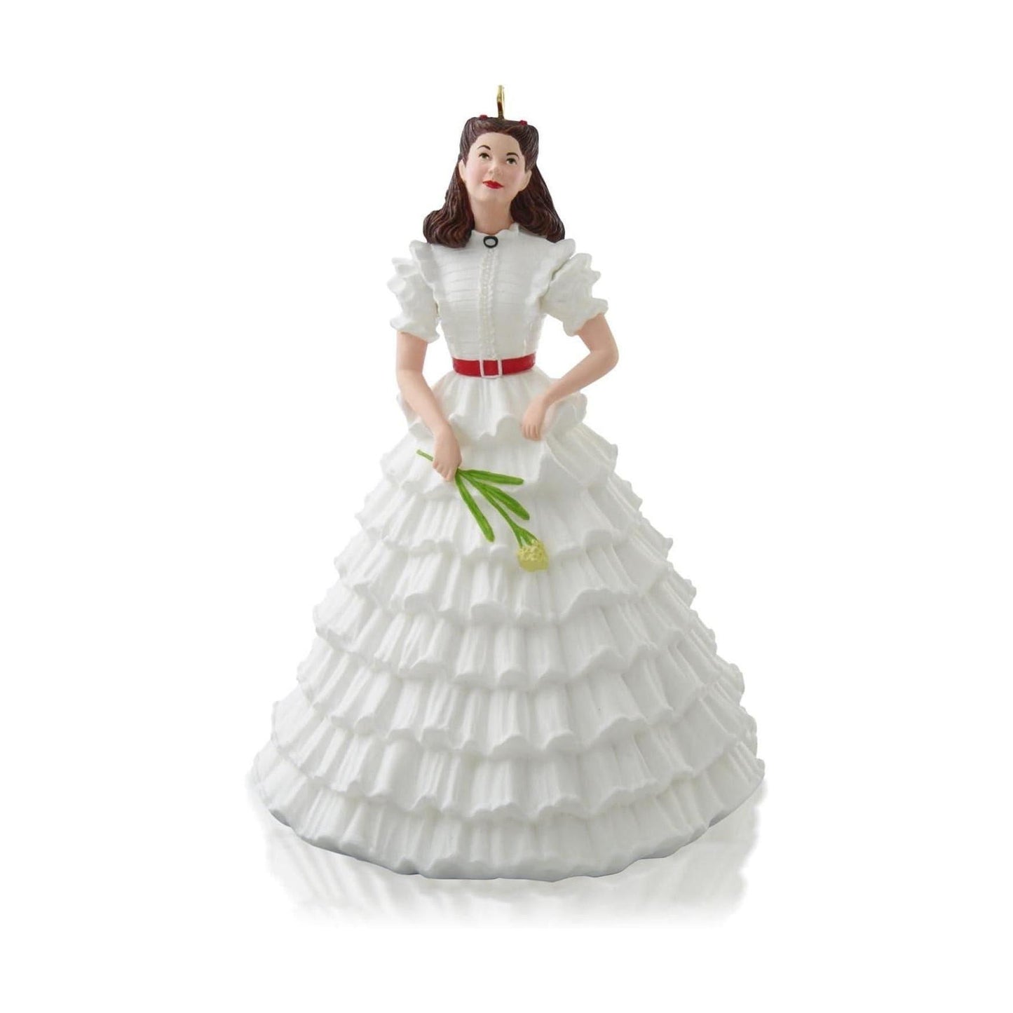 2014 Scarlett's White Dress Hallmark Ornament (Gone With The Wind) QXD3733