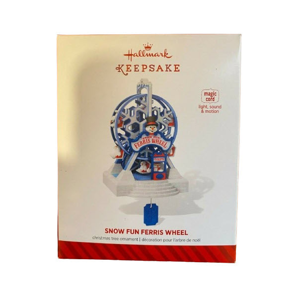 2014 Snow Fun Ferris Wheel Hallmark Ornament (Ferris Wheel) QGO1260