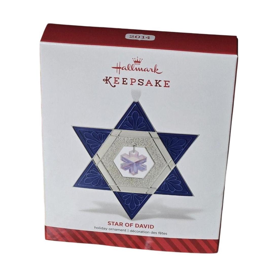 2014 Star of David Hallmark Ornament (Hanukkah) QGO1676