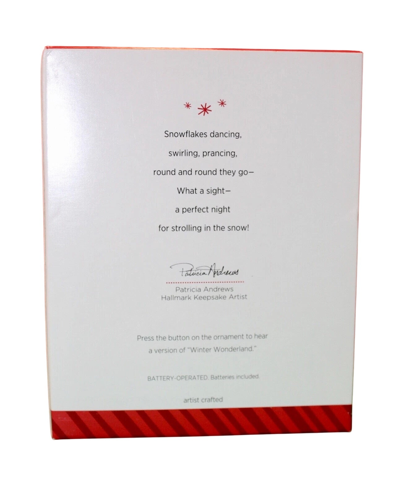 2014 Strolling in the Snow Hallmark Ornament (Santa Claus) QGO1216