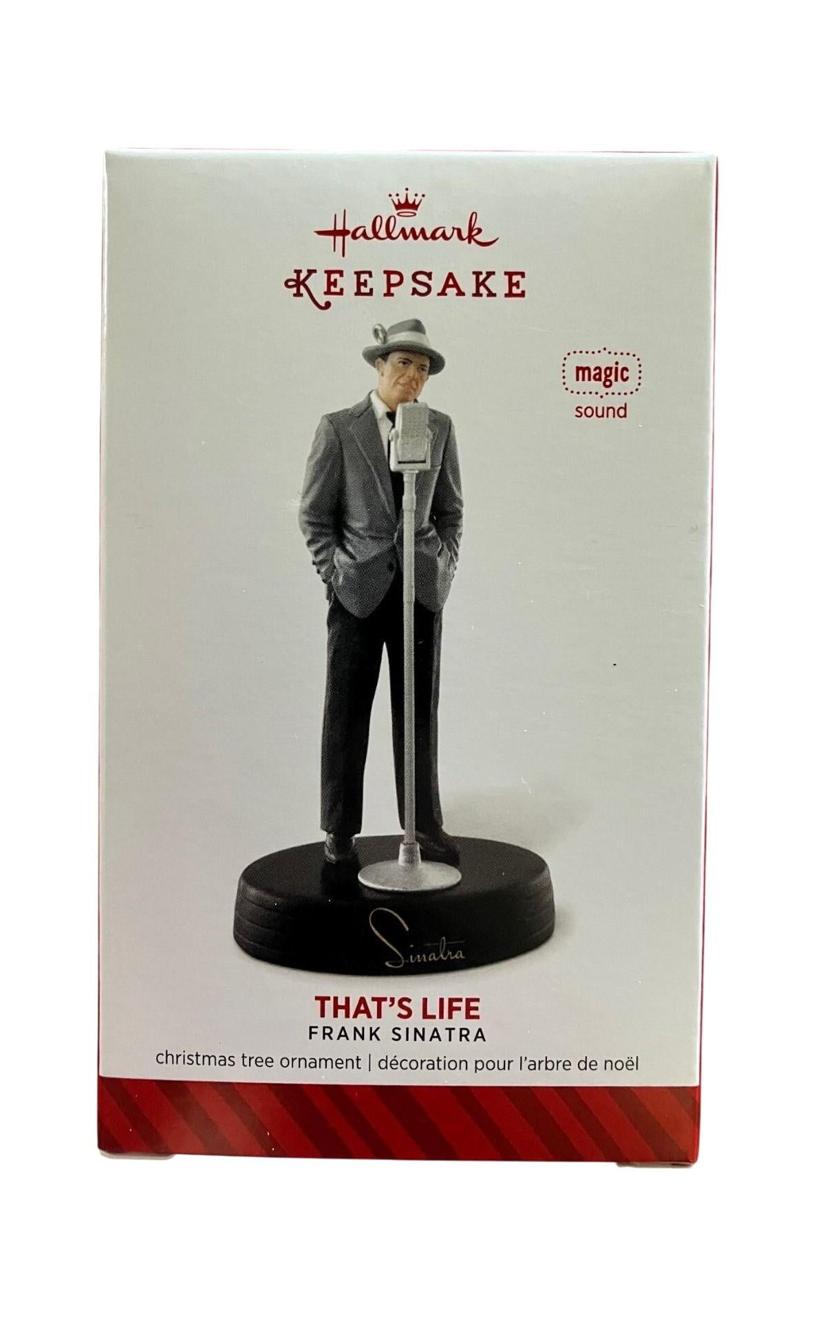 2014 That's Life Hallmark Ornament (Frank Sinatra) QXI2856