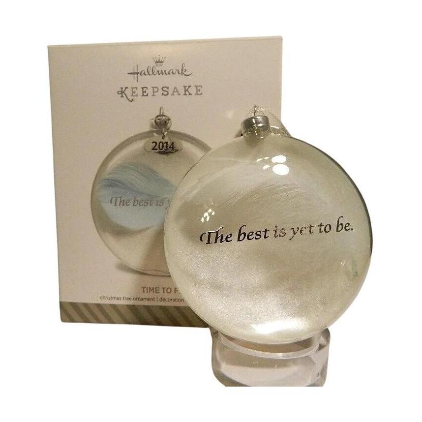 2014 Time to Fly Hallmark Ornament (Ball) QHG1223