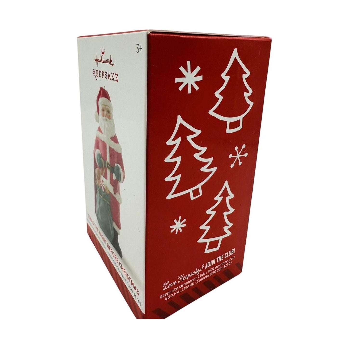 2014 Twas The Night Before Christmas Hallmark Ornament (Santa Claus) QGO1413