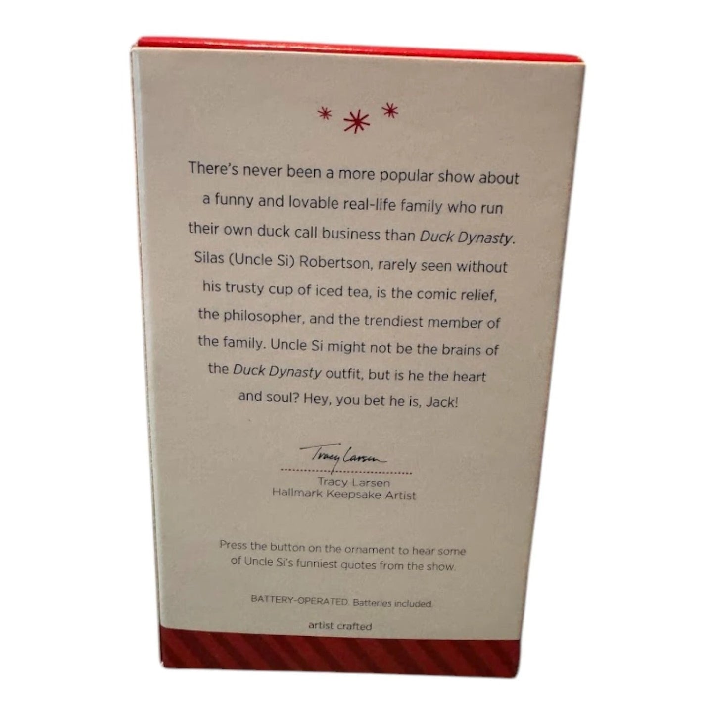 2014 Uncle Si Hallmark Ornament (Duck Dynasty) QXI2796