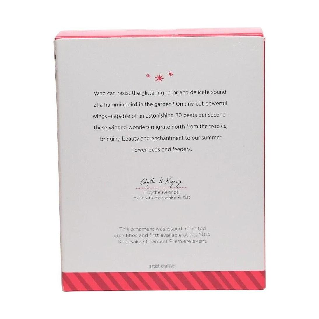 2014 Winged Wonder Hallmark Ornament (Beauty of Birds) QXE3776