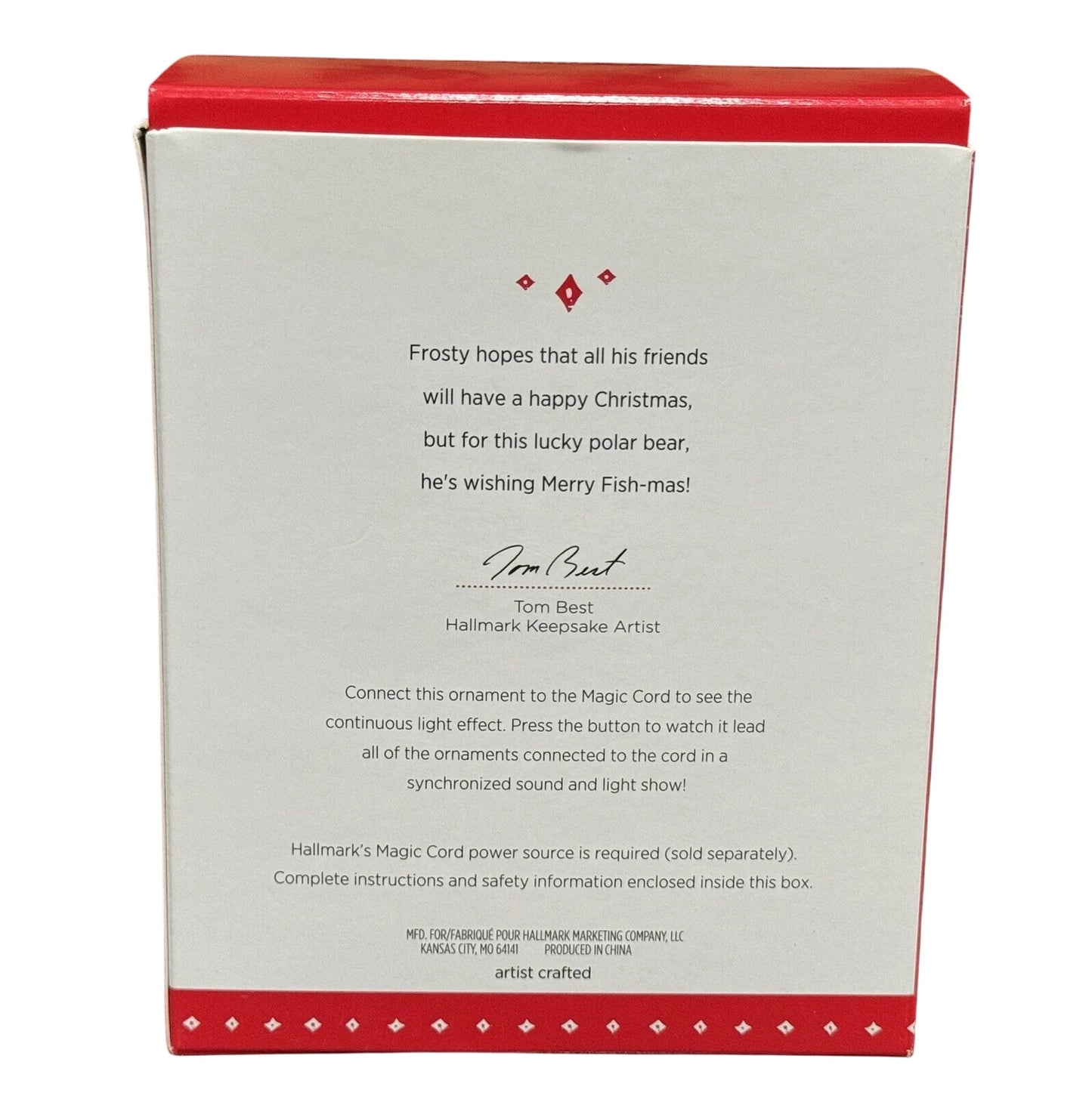 2015 A Fish For Christmas Hallmark Ornament (The World of Frosty Friends) QGO1329