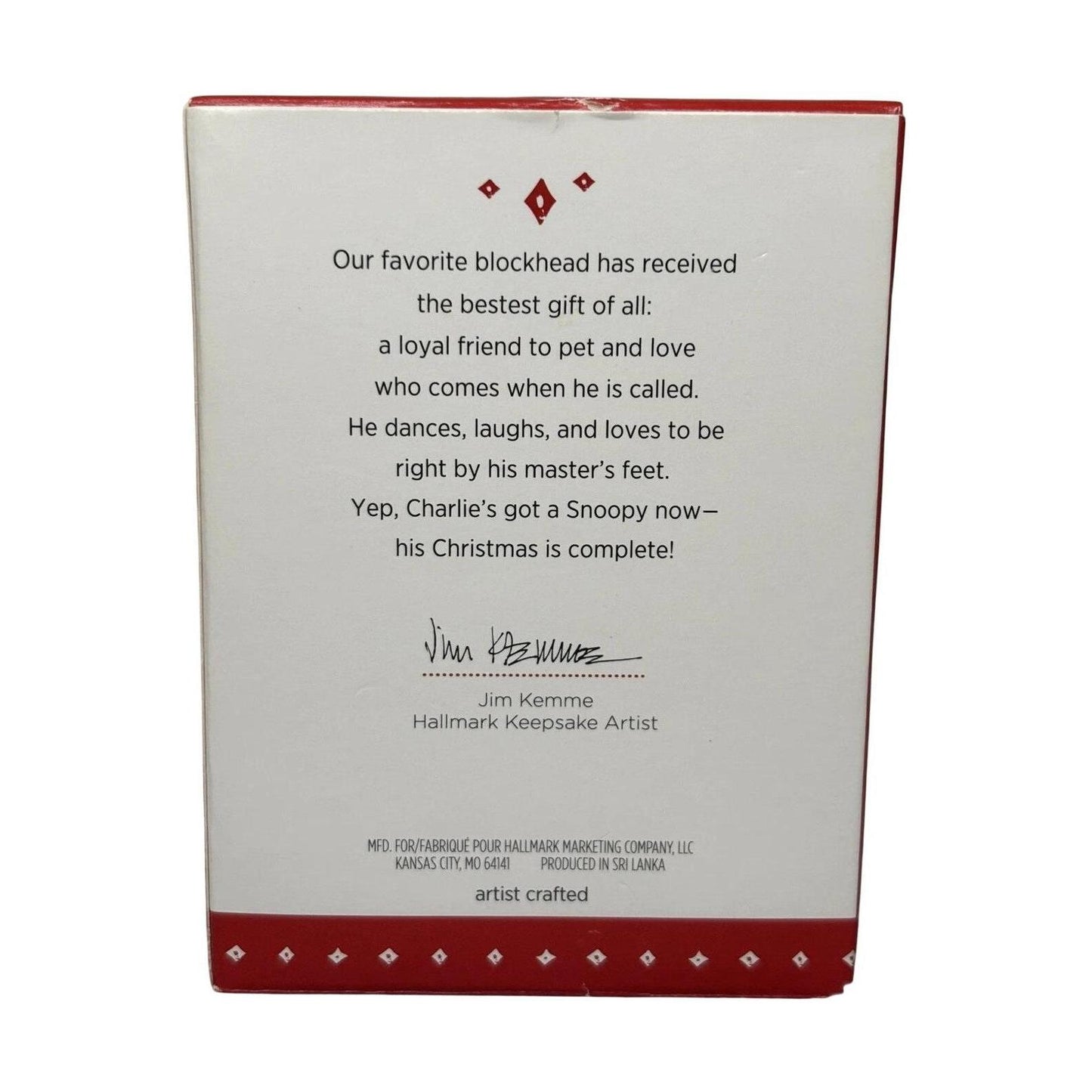 2015 A Snoopy for Christmas Hallmark Ornament (Peanuts) QXI2399