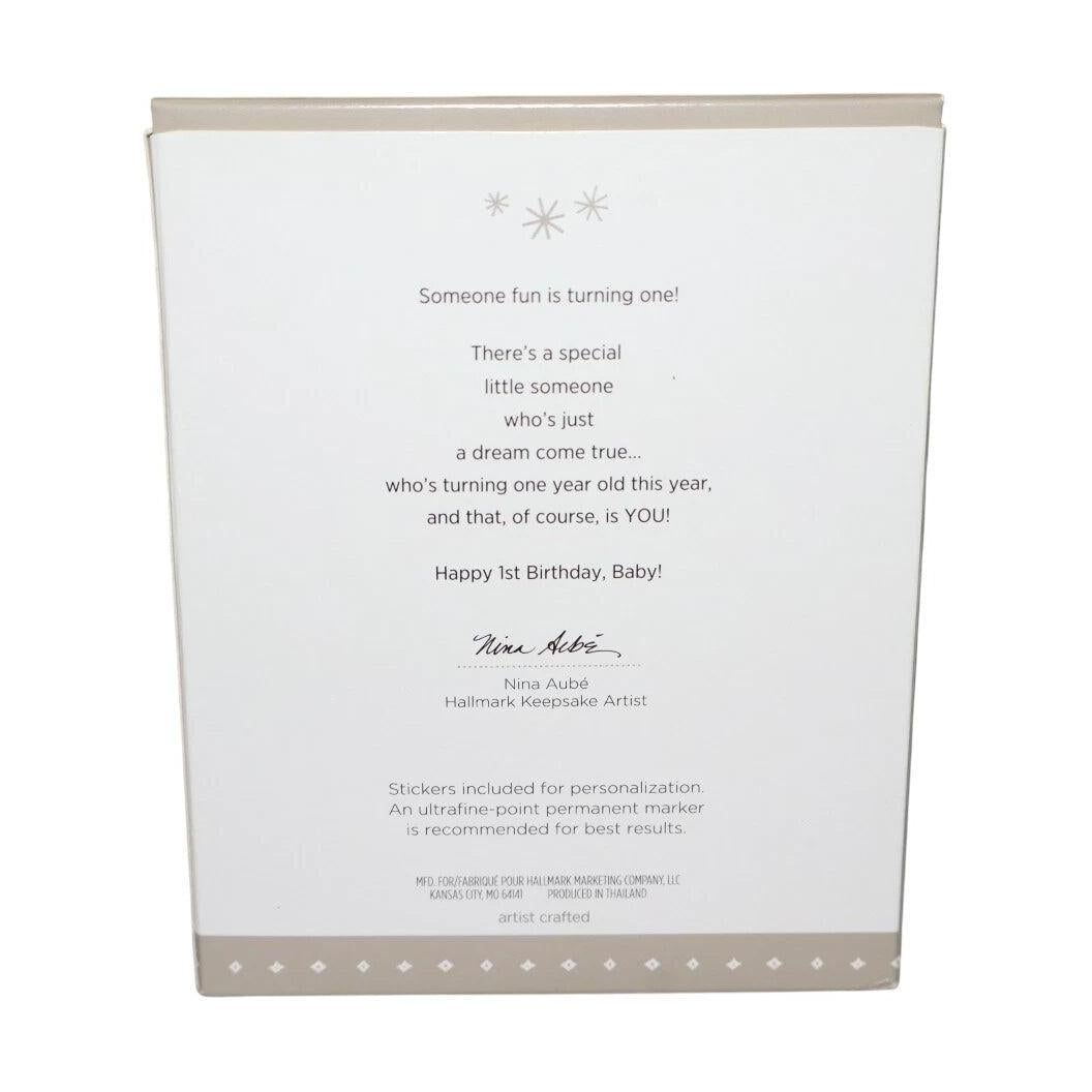 2015 Baby's First Birthday Hallmark Ornament (Photo Holder) QHX1199