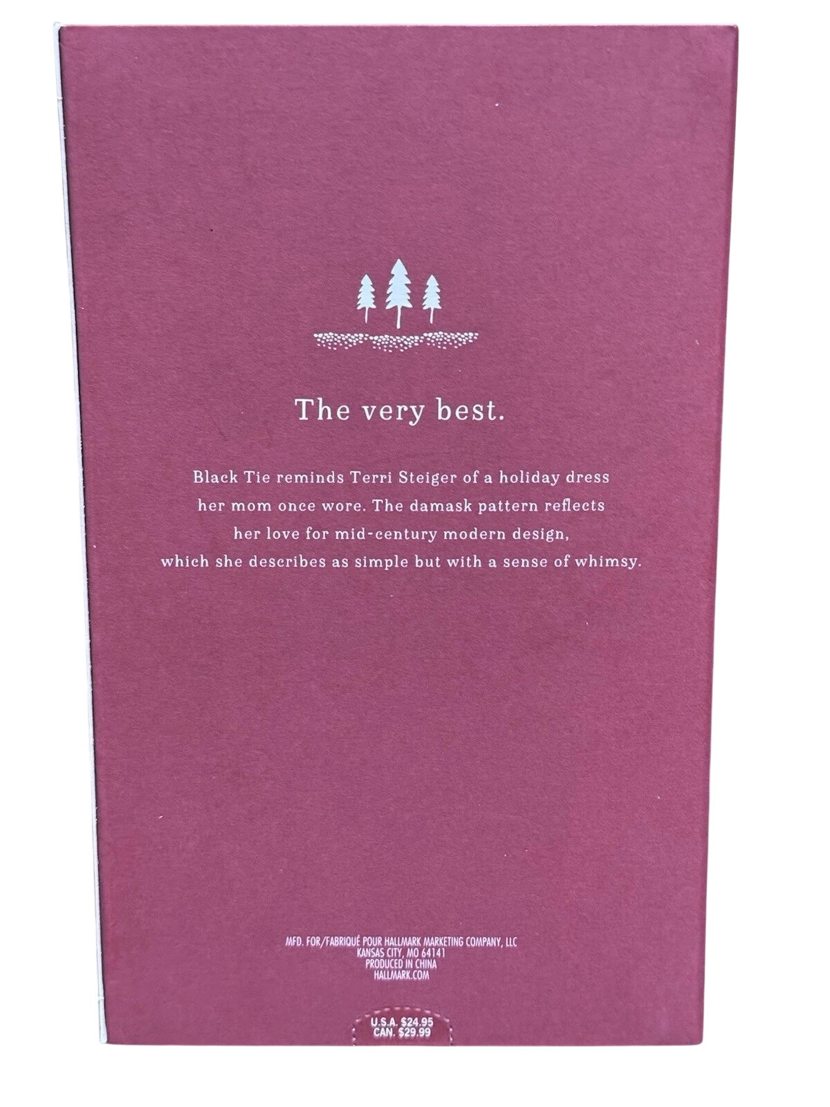 2015 Black Tie Hallmark Ornament (Penguins) QGO1759