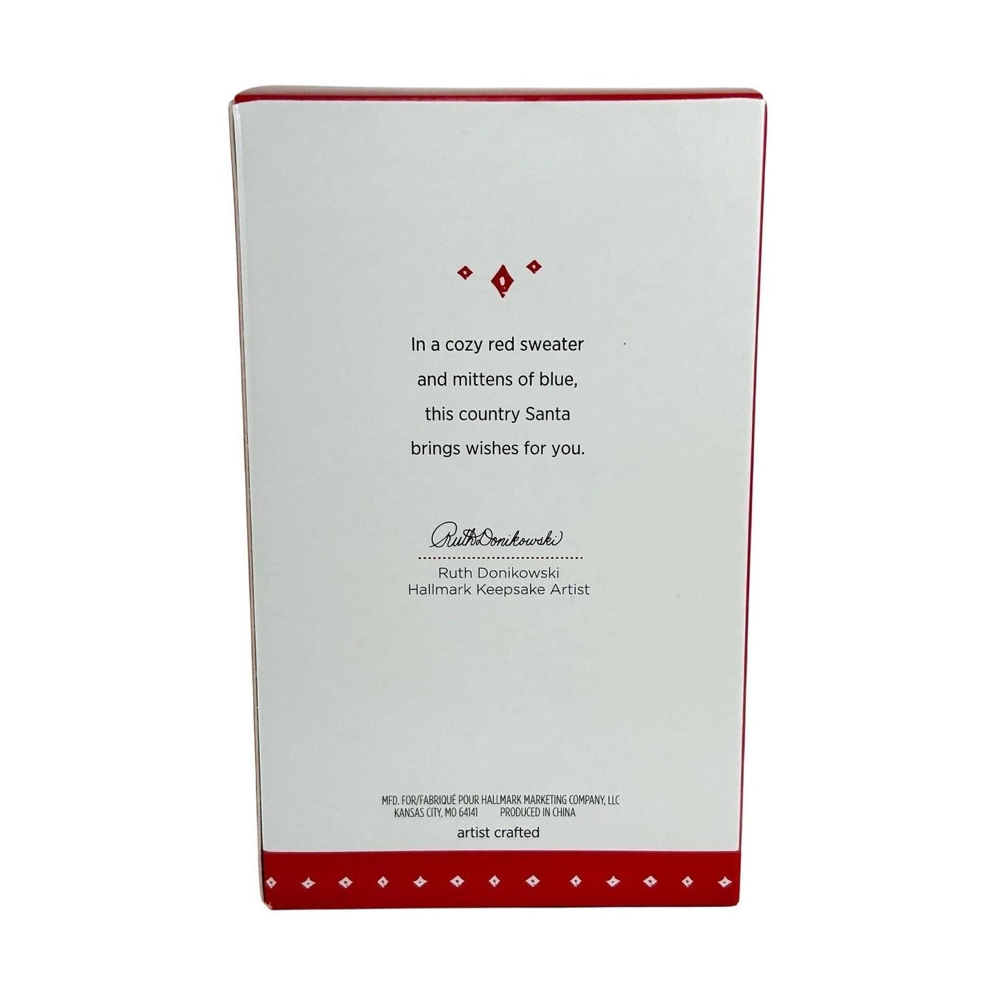 2015 Country Santa Hallmark Ornament (Santa Claus) QGO1557