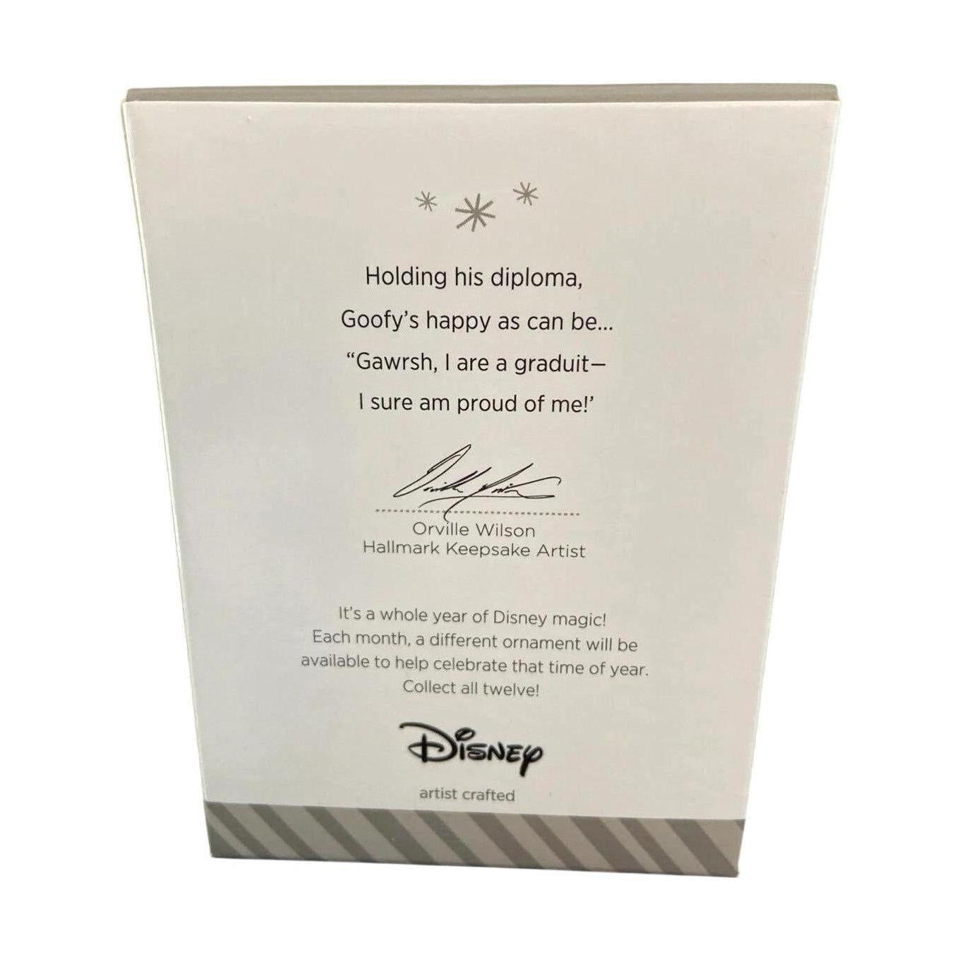 2015 Goofy The Graduate Hallmark Ornament (A Year of Disney Magic) QHA1032