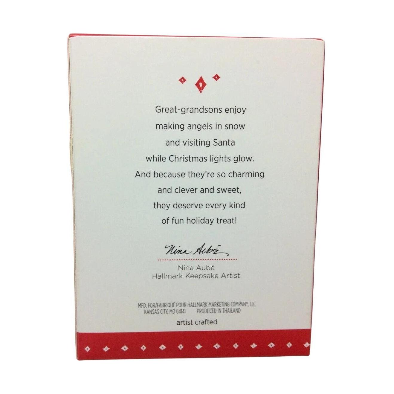 2015 Great-GrandSon Hallmark Ornament (Family) QGO1287